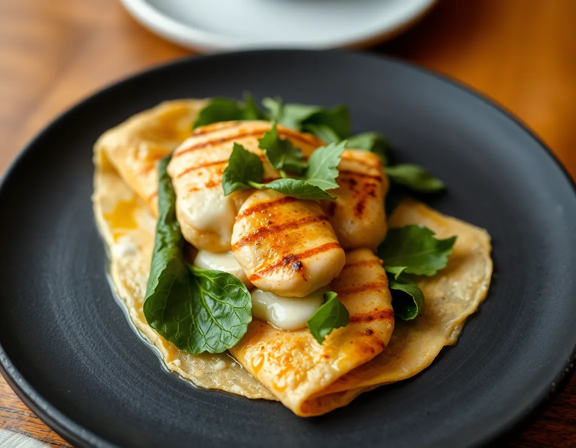 Savory crêpes